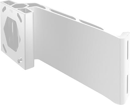 Minn Kota Raptor Jack Plate Bracket 1810387 – Port Side 8in x 6in Mount, White Finish for Shallow Water Anchors