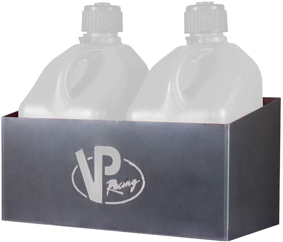 VP Racing Fuels 3050 Utility Jug Rack – Wall-Mount Steel Storage Rack for 5.5 Gallon Motorsport Containers - Image 2