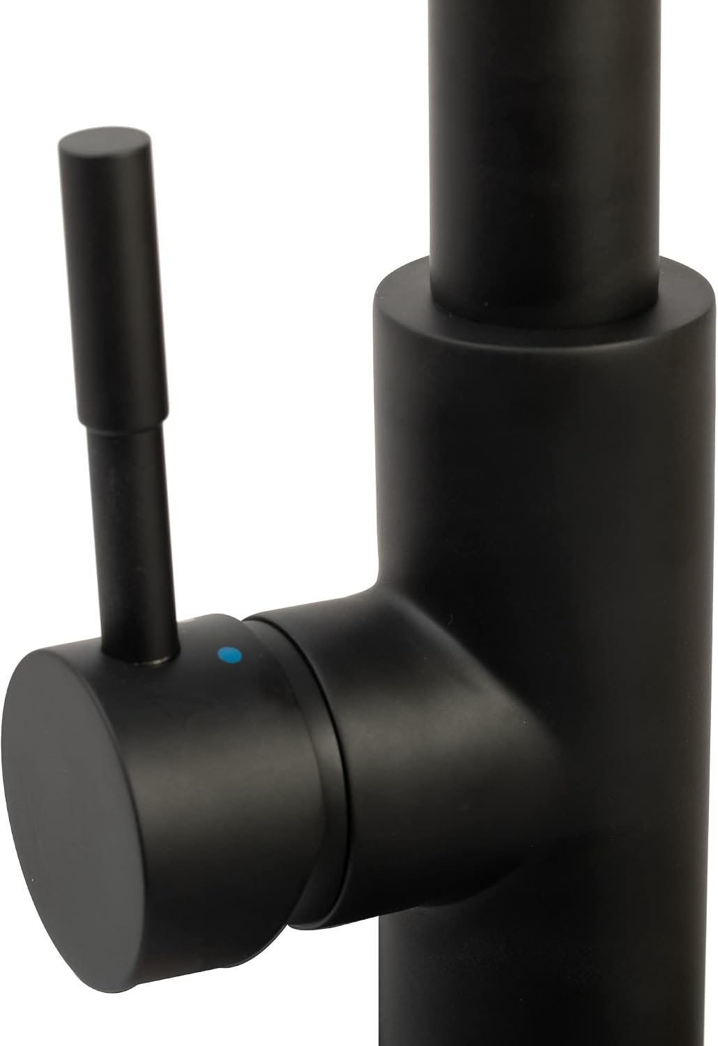 Dura Faucet MK504SLKMB Streamline Coil Pull-Down RV Kitchen Faucet – Matte Black Finish, Dual Spray Head, High Arc - Image 3