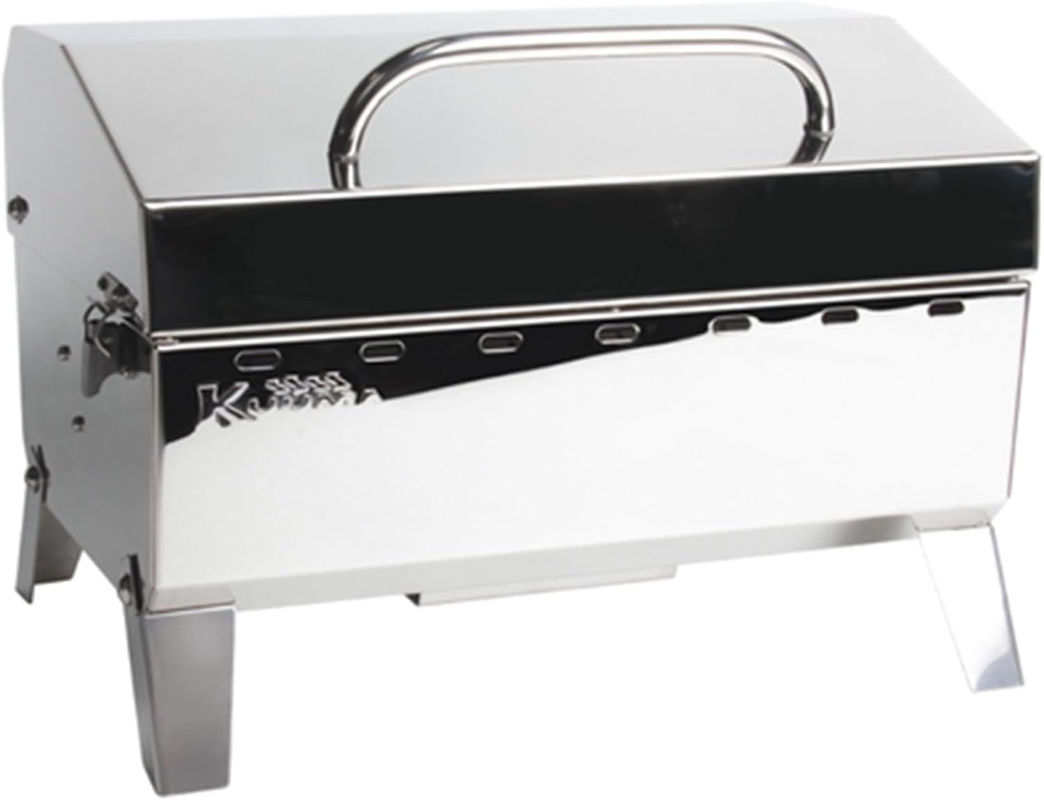 Camco Marine 58140 Stow N Go 125 Compact Gas Grill – Portable Marine and RV Grill - Image 4