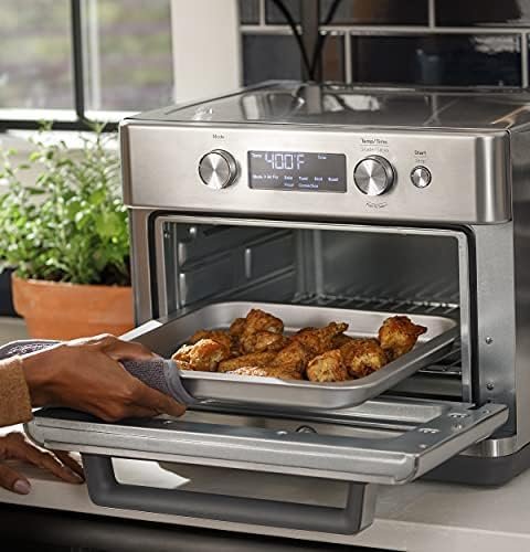 GE G9OAAASSPSS Digital Air Fry 8-in-1 Toaster Oven – 1500W Countertop Oven with 12in Pizza Capacity - Image 8