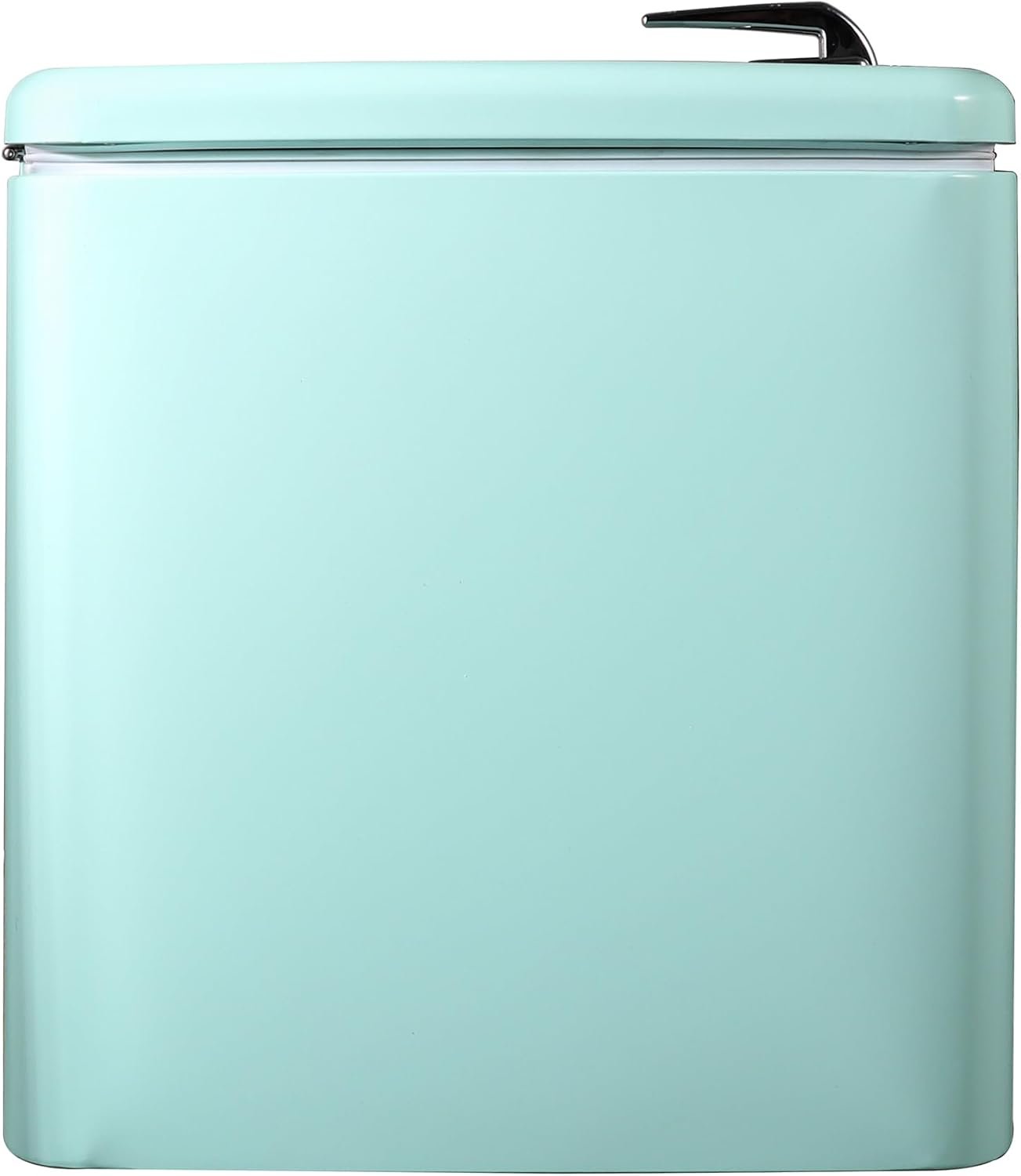 Magic Chef MCR32CHM Retro Refrigerator – 3.2 Cu Ft Compact Fridge – Mint Green Vintage Design with Freezer Compartment - Image 4