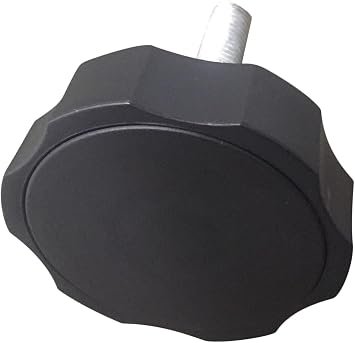 TrailFX RAHS003B Anti-Rattle Knob – Replacement Knob for Aggressive Tread Truck Hitch Steps – Black Adjustment Hardware