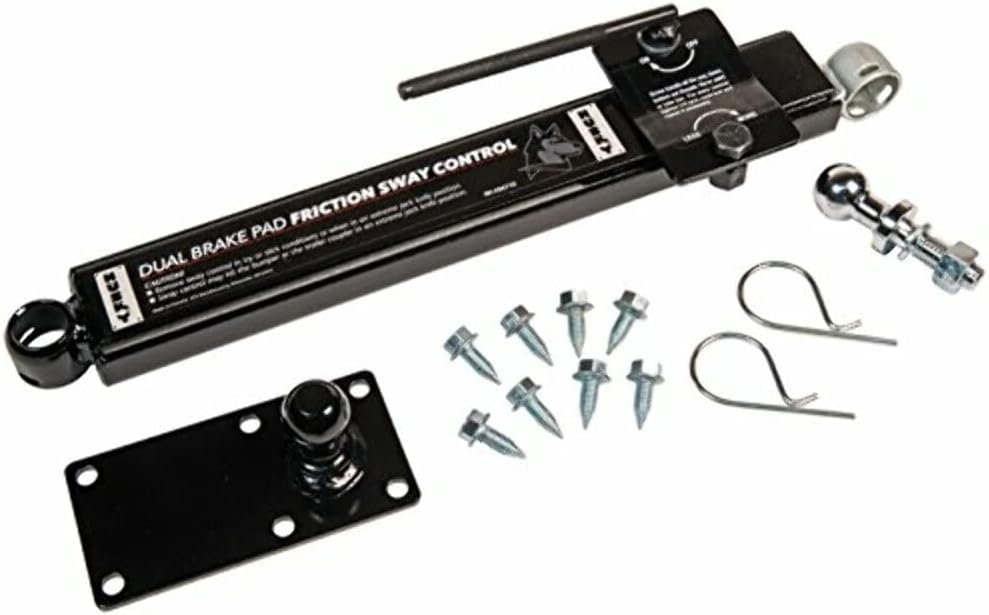 Husky Towing 34715 Right-Hand Sway Control Unit – Adjustable Friction Trailer Sway Reduction System - Image 2