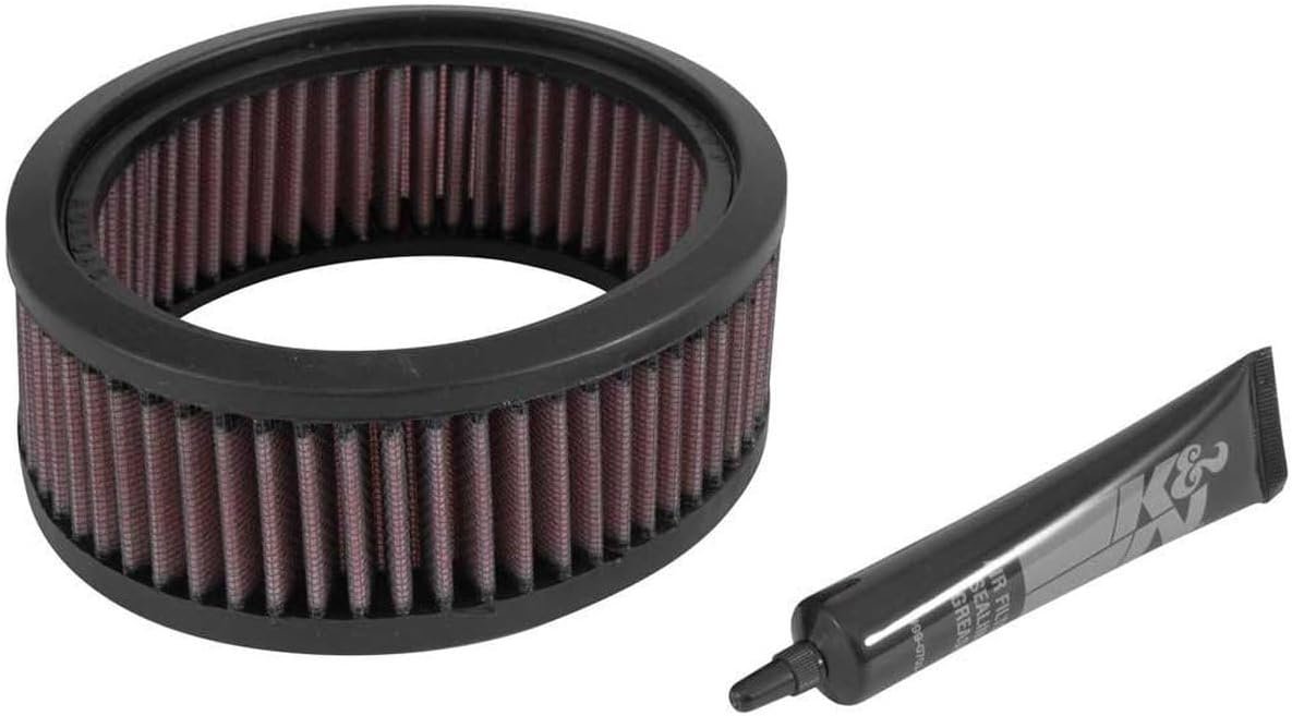 K&N E-3226 Round Air Filter – 6 in Outside Diameter, 4.625 in Inside Diameter, Washable Cotton Gauze Media - Image 2