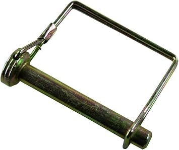 JR Products 1261 Safety Lock Pin – 3/8 Inch Diameter x 2-1/4 Inch Length Locking Pin for RV and Trailer Hardware