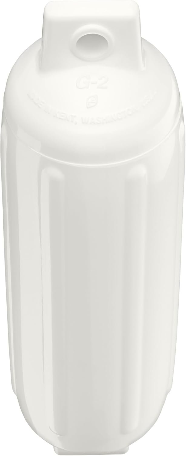 Polyform 45162056 Twin Eye Fender – 4.5in x 15.5in Marine Boat Fender with Compact Dock Protection Design - Image 2