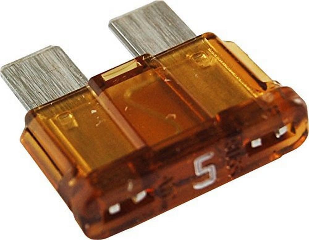 Blue Sea Systems 5239BSS ATO/ATC Fuse – 5 Amp Blade Fuse for Marine and Automotive Electrical Protection