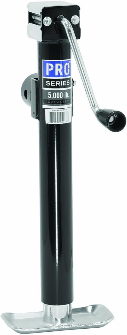 Pro Series Retaining Ring Jack Side Mount – Replacement Trailer Jack Retaining Ring Component