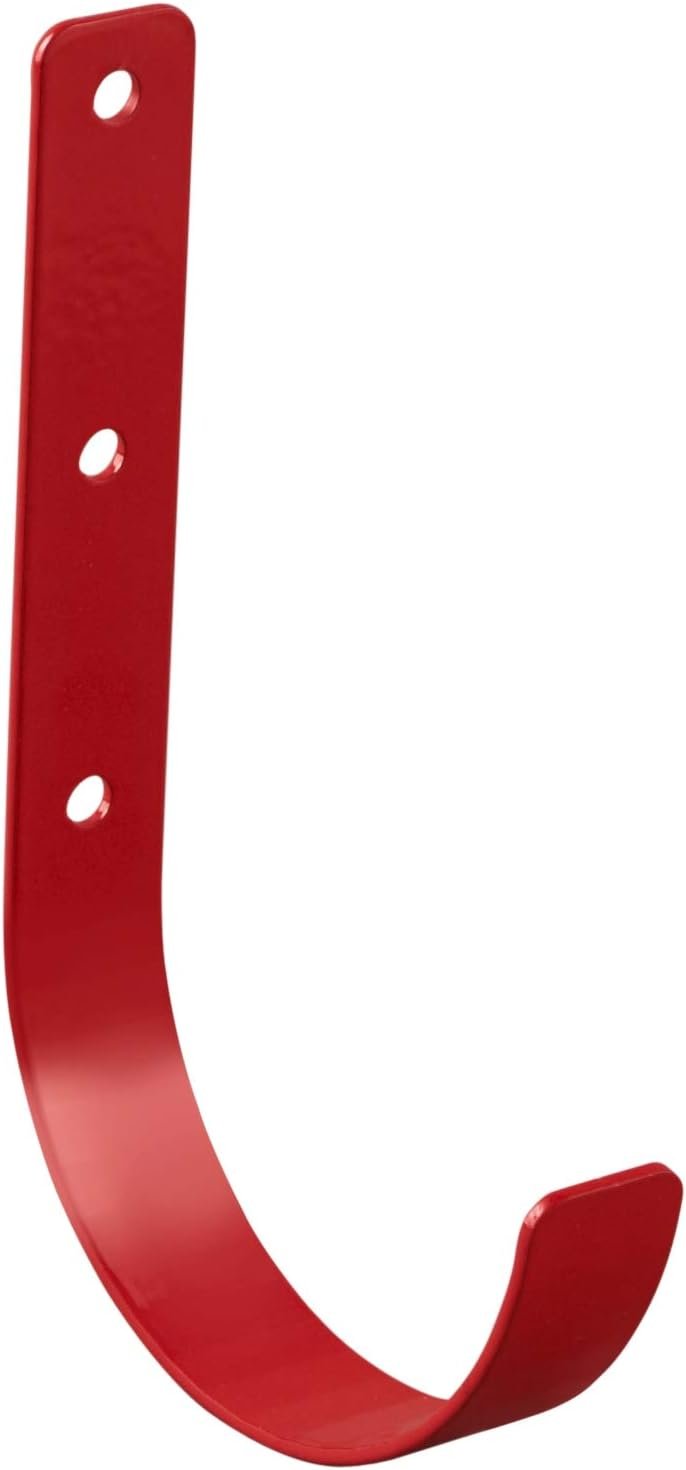 Weather Guard 9891701 RedZone Large Hook – 5in Diameter Heavy-Gauge Steel Bolt-On Equipment Storage Hook