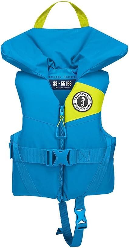 Mustang Survival MV32500368 Infant Lil’ Legends Foam Vest – Infant Personal Flotation Device for Boating and Water Recreation