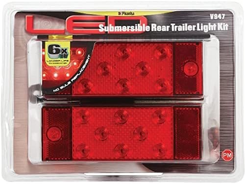 Peterson V947 LED Rear Trailer Light Kit – Complete Trailer Lighting Package with LED Tail, Stop, Turn, and Marker Lamps - Image 2