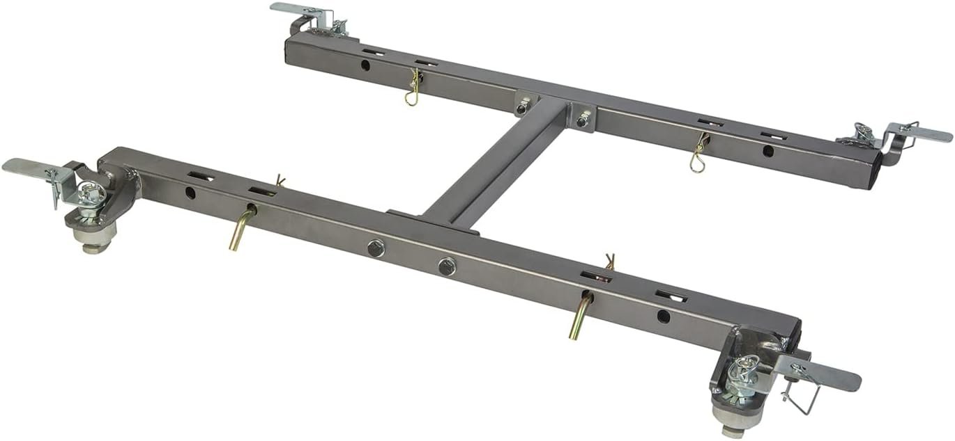 Husky Towing 33146 Ram OEM Puck 5th Wheel Dual Mount Adapter – 24,000 lb Capacity – Steel Construction