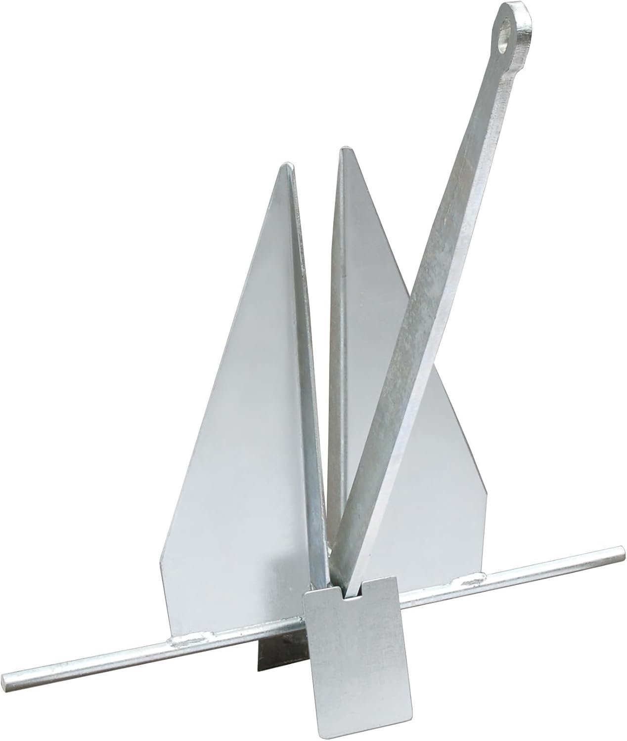 Tie Down 94011 S300 Danforth Standard Boat Anchor – 5 lb Galvanized Steel Fluke Anchor with 300 lb Holding Power
