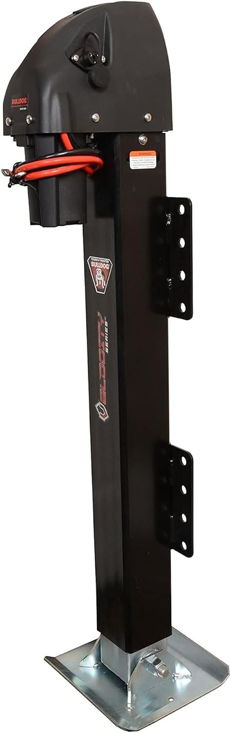 Bulldog Velocity 185400 Powered Trailer Jack – High-Speed 12V Electric A-Frame Jack with LED Work Light - Image 3