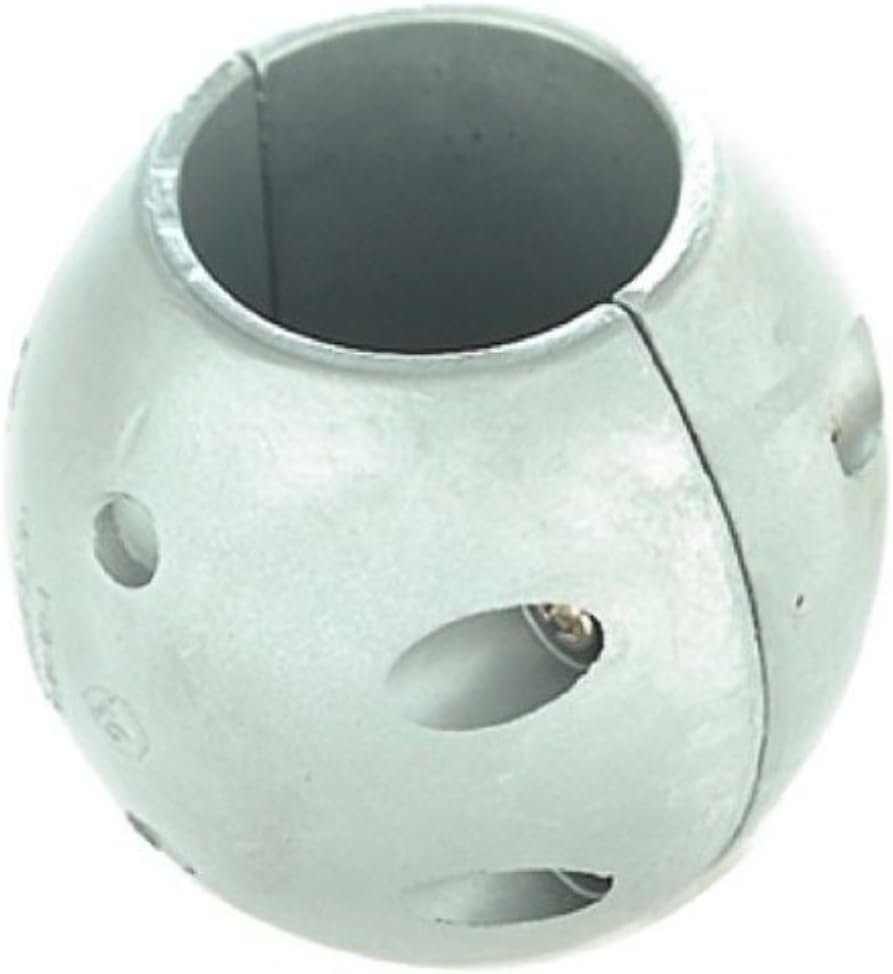 CMP Group CMX08AL Streamlined Shaft Anode – 1-3/4-In Shaft Size, Aluminum Alloy Marine Corrosion Protection
