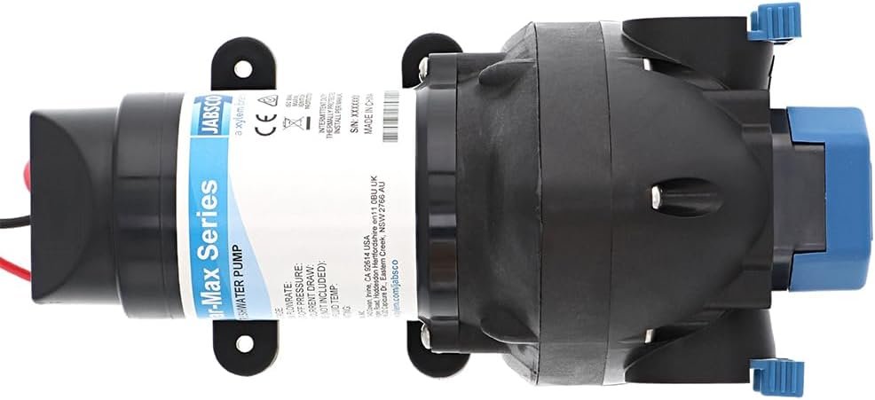 Jabsco 31395-0092 Par-Max 3 Freshwater Pressure Pump – 12V DC 3 GPM 40 PSI – Three-Chamber Self-Priming Design - Image 3