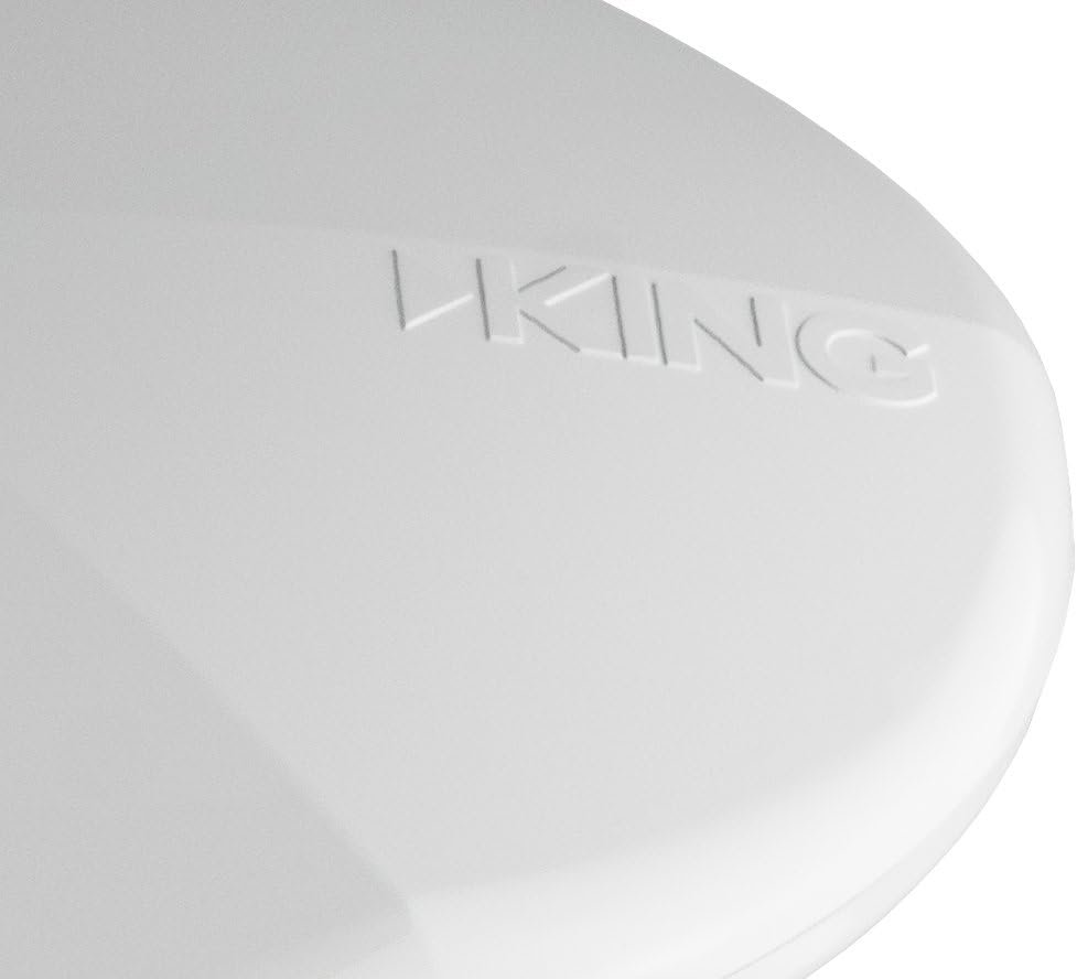 KING OA1000 OmniPro Omnidirectional HDTV Antenna – Amplified VHF/UHF/FM Reception, Roof-Mount RV Antenna for 360° Coverage - Image 3