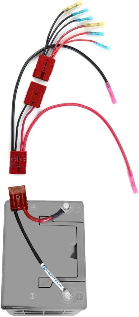 Connect-Ease RCE312VRV 3-Battery 12V Parallel Quick Connect Harness – RV Battery Bank Wiring System