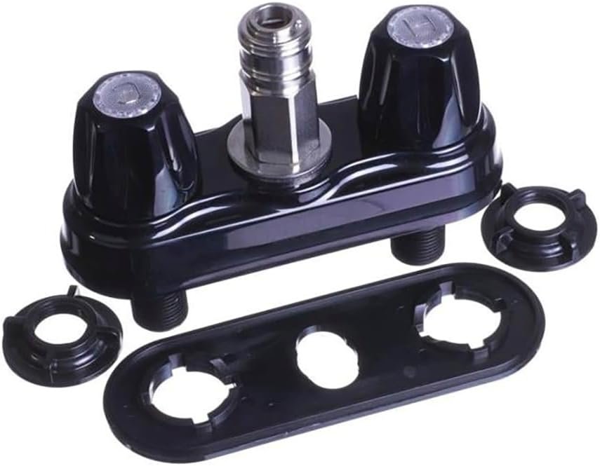 B&B Molders 94139 RV Faucet – 4in Center Faucet with 1/2in Quick Connect Plumbing System - Image 3
