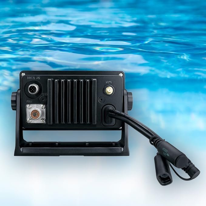 Uniden UM725BK Fixed Mount Marine VHF Radio – NMEA 0183 Compatible Class D DSC Radio in Black - Image 2