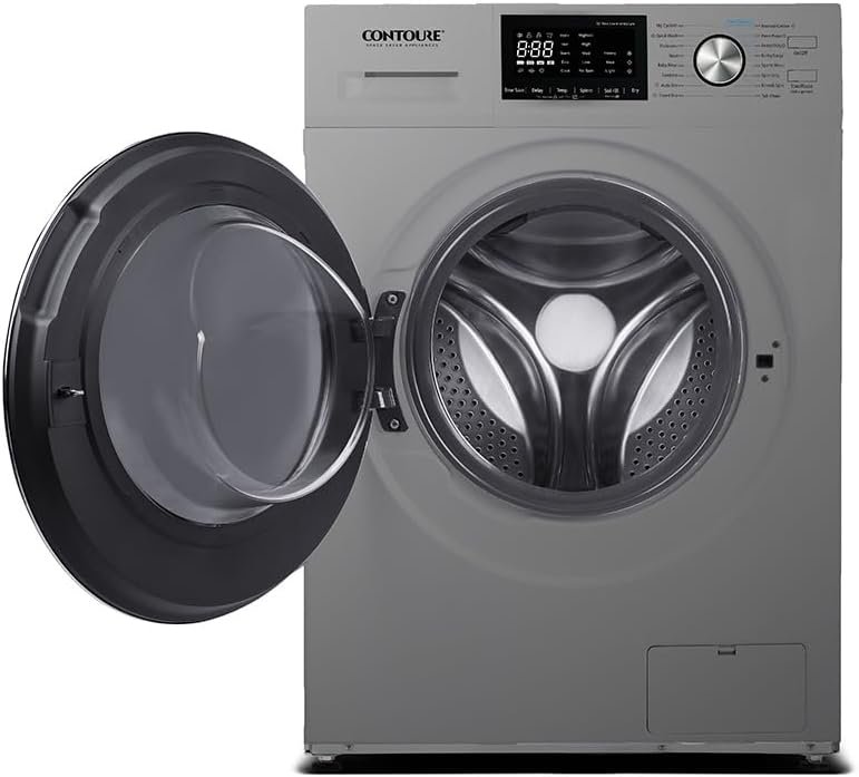 Contoure RVWD900S 2.7 Cu Ft Ventless Washer Dryer Combo – Stainless Finish All-in-One RV Laundry Appliance - Image 4