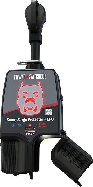 Hughes Autoformers PWD50EPOW Power Watchdog 50 Amp Surge Protector – Emergency Power Off RV Electrical Protection