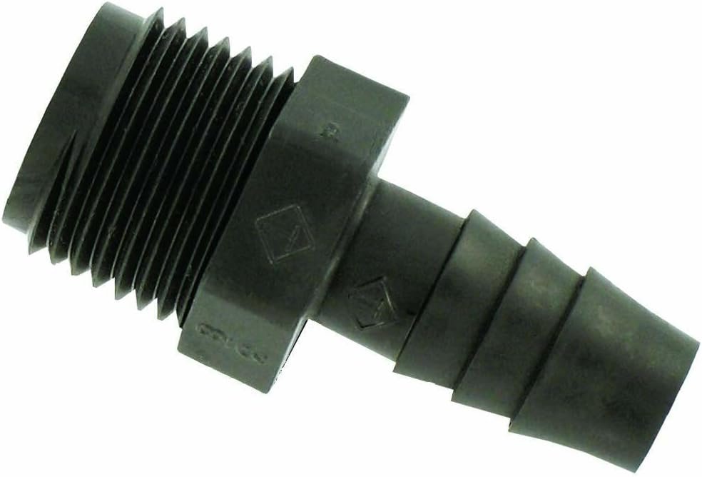 Valterra RF834 Male Adapter Coupler – 3/8in MPT x 3/8in Barb Polypropylene RV Fresh Water Plumbing Fitting - Image 6