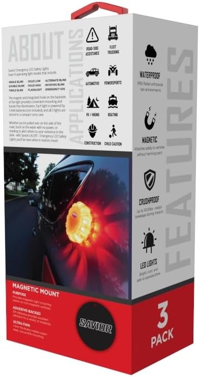 Savior 10000251 Alert Light Kit – High-Visibility Warning Lights for Marine and Recreational Safety Applications - Image 5