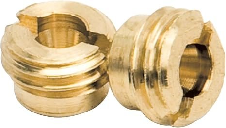 Edelbrock 1424 Primary Metering Jets – .089in Brass Carburetor Jets for Performer, AVS2 & Thunder Series Carburetors
