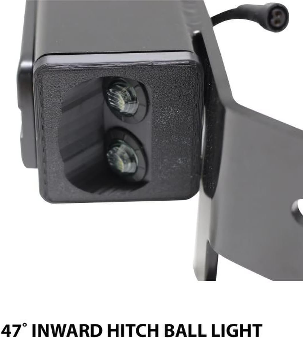 Race Sport Lighting 1500HB19UP LED Hitch Bar – Triple Row Tailgate Light for 2020-2024 Chevy Silverado GMC Sierra 1500 - Image 3