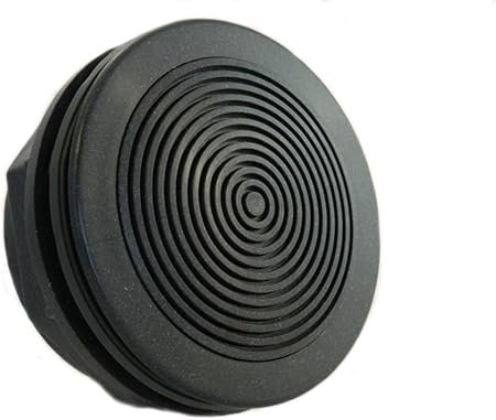 PQN Audio SPA344GF 3.8 Inch Waterproof Bulkhead Speakers – 50W Max, Threaded Mount, IP65 Rated Graphite Gray Pair
