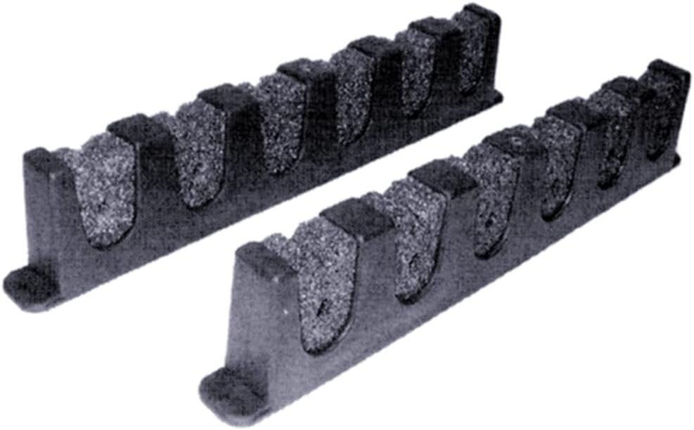 T-H Marine FRH1PDP Foam Rod Holder Set – High-Density Marine Foam Fishing Rod Storage Rack with Protective Slots