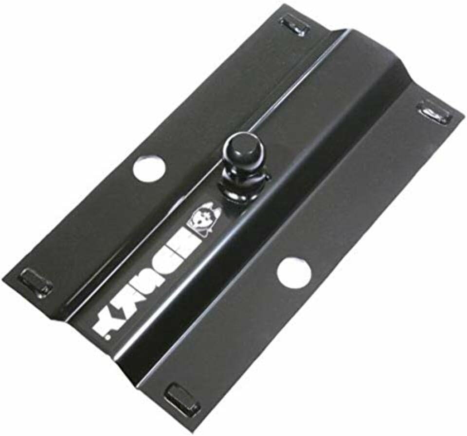 Husky Towing 31368 Above-Bed Gooseneck Plate – 25,000 lb Capacity, 2-5/16 Inch Ball, Weld-On Steel Design - Image 2