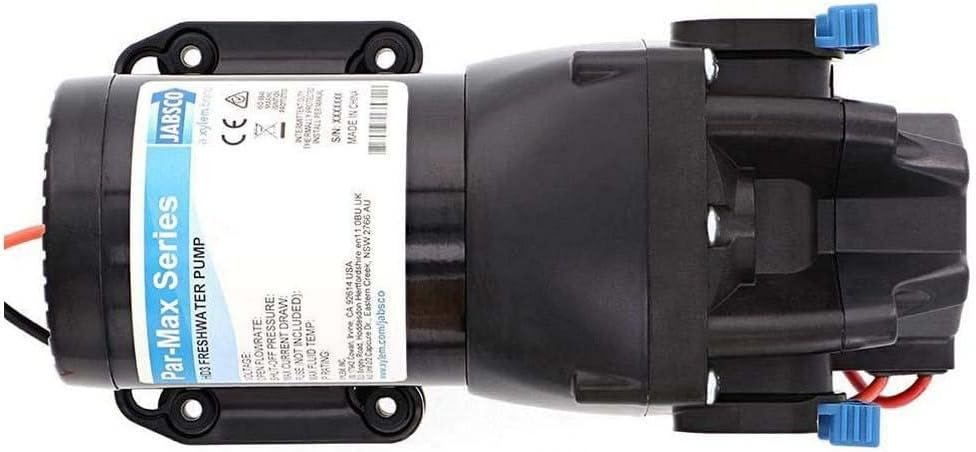 Jabsco 301J118S3A PAR-Max HD3 Water Pressure Pump – 12V DC – 3.0 GPM Flow – 60 PSI Freshwater Pump - Image 4