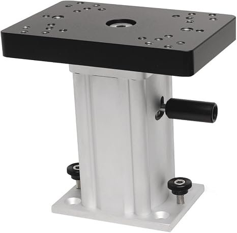 Cannon 1904033 Aluminum Swivel Base Pedestal Mount – 6in Downrigger Mount with 360-Degree Rotation and 16 Locking Positions - Image 3