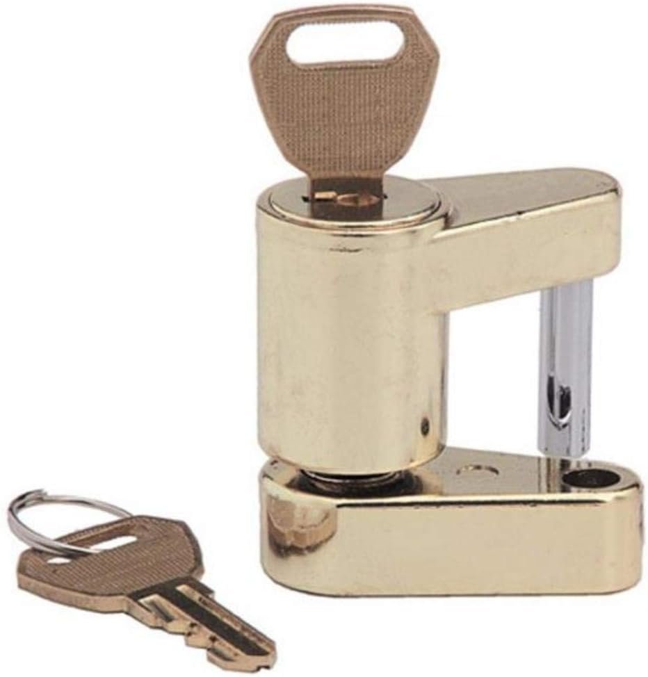 Draw-Tite 63225 Trailer Coupler Lock – Chrome-Plated Security Lock with 1/4 in Pin for Coupler Protection - Image 2