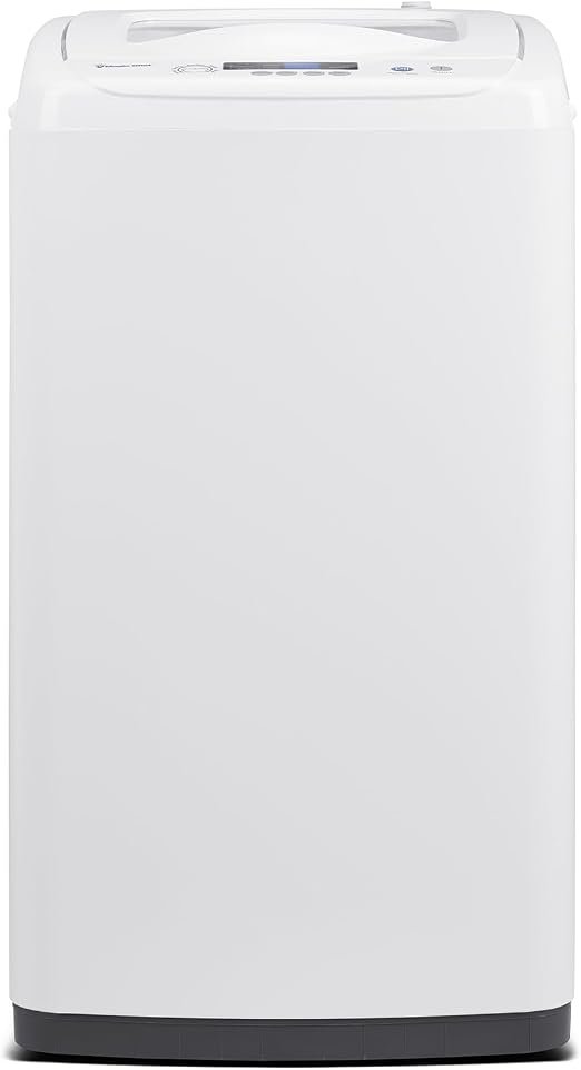 Magic Chef MCSTCW09W2 Top Load Washer – 0.9 Cu Ft Portable Washing Machine – Compact White Laundry Appliance