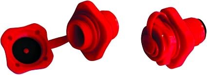 Airhead AHBV2 Boston Valve Set – Replacement Inflatable Tube Valves 2-Pack for Towables and Water Toys