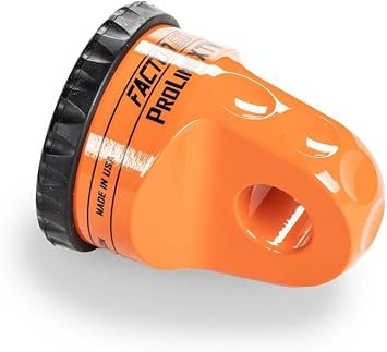 Factor 55 11007 ProLink XTV Winch Shackle Mount – Orange Billet Aluminum Recovery Link for ATV and UTV Winches