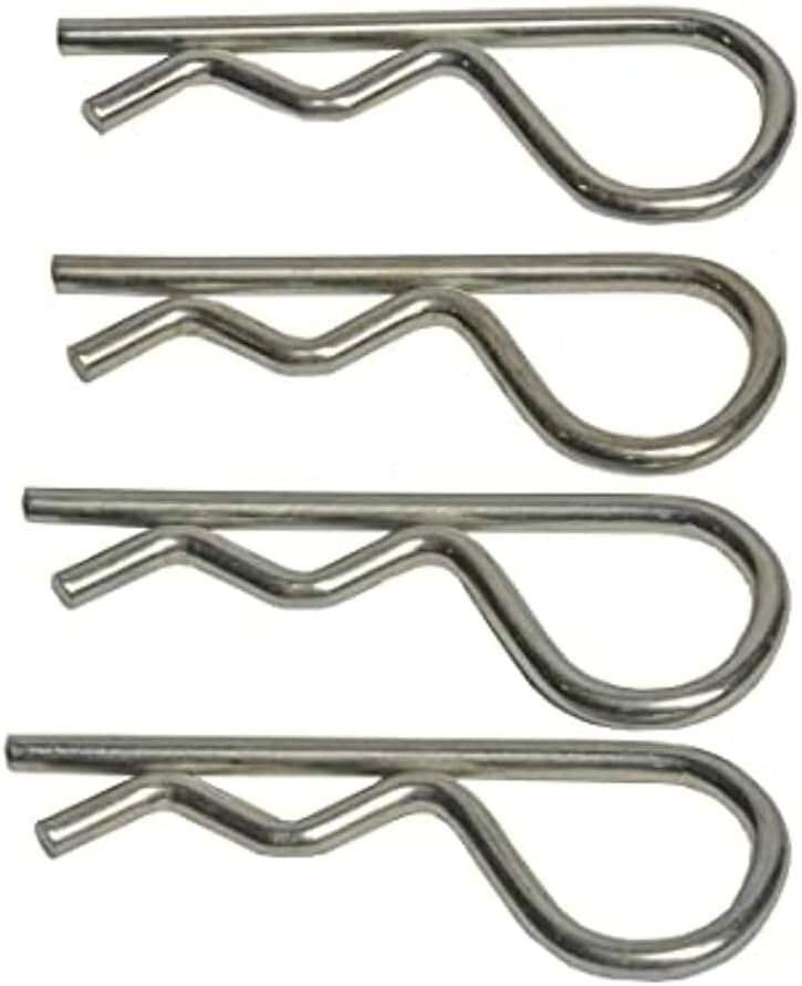 Husky Towing 33792 Bulk Spring Clip – 5/8 in Hitch Pin Retainer, Zinc-Plated Steel Trailer Hardware - Image 3