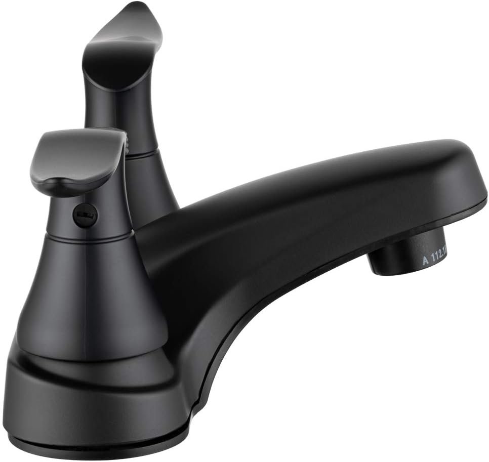 Dura Faucet DFPL720LHS Lavatory Faucet – Brushed Satin Nickel Finish, Dual Lever Handles, RV Bathroom Sink Mount - Image 5
