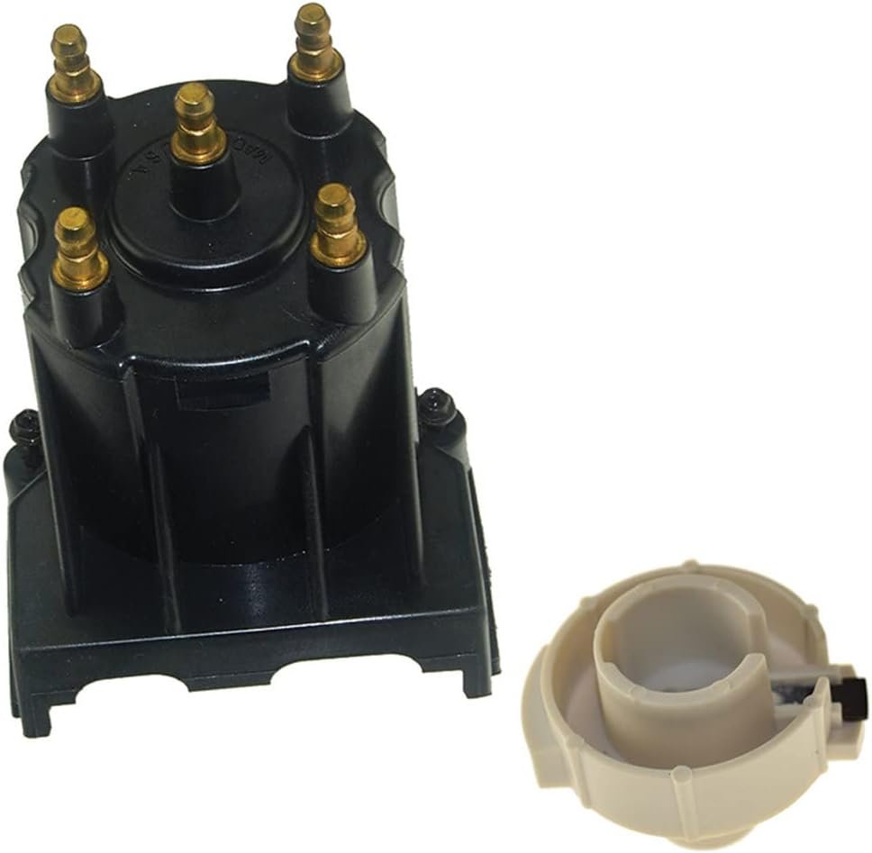 CDI Electronics E660003 Inboard Tune-Up Kit – 4 Cylinder Marine Ignition Service Kit with Cap, Rotor, and Wires