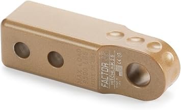 Factor 55 2092 HitchLink 2.0 Recovery Point – Bronze Aluminum Receiver Mount, 9,500 lb Rating, 2 in Fitment