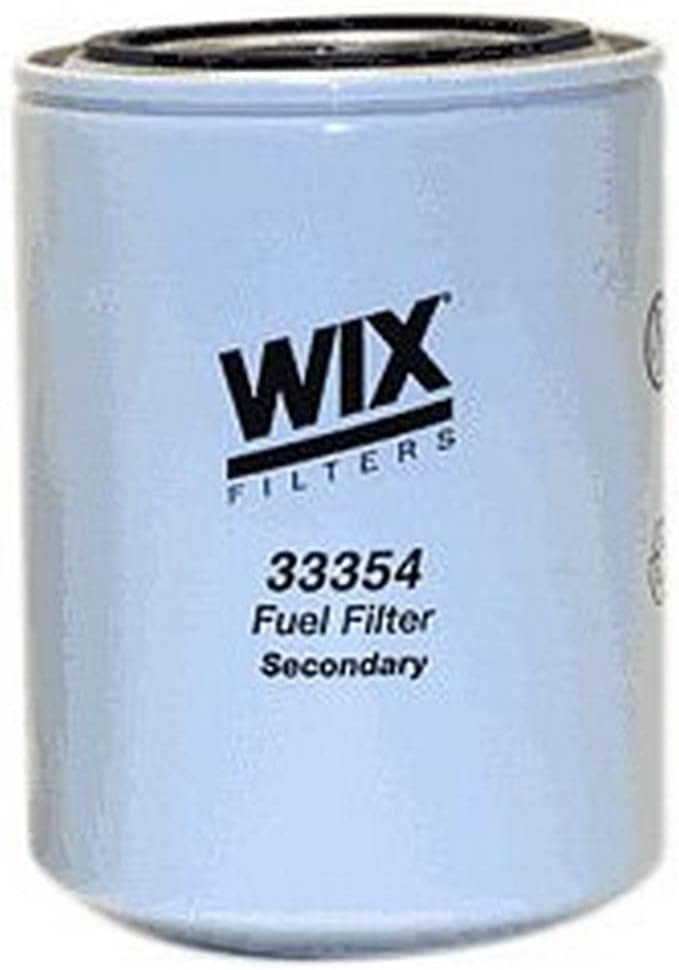 WIX 33354 Heavy Duty Fuel Filter – Spin-On Diesel Fuel Filtration Element for Commercial Equipment Applications