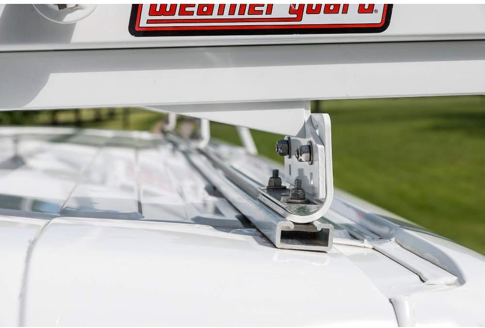 Weather Guard 2271301 Full-Size Van Drop-Down Ladder Rack – Aluminum Passenger-Side Ladder Loading System - Image 2