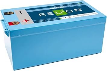 RELiON RB24V100 Lithium Battery – 25.6V 100Ah LiFePO4 Deep Cycle Battery for Marine and Solar Power Systems