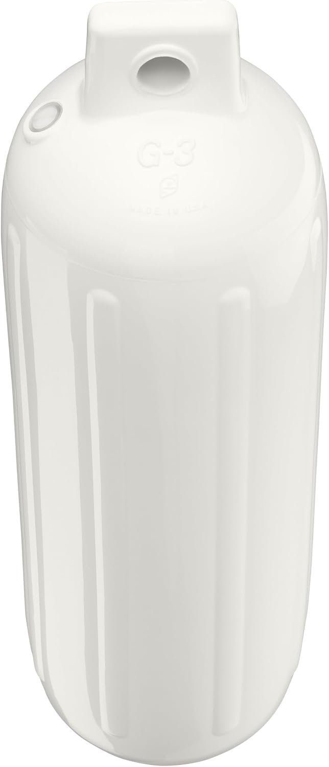 Polyform 83408891 Twin Eye Fender – 5.5in x 19in Marine Boat Fender with Flexible Mounting Configuration - Image 2