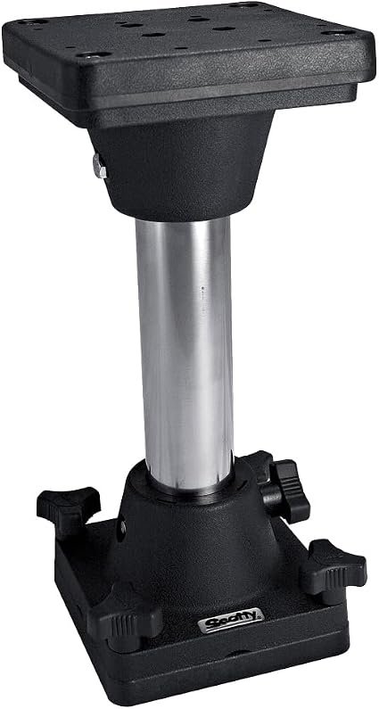 Scotty 2612 Downrigger Riser – 12 Inch Height Extension for Scotty Downrigger Mounting Systems