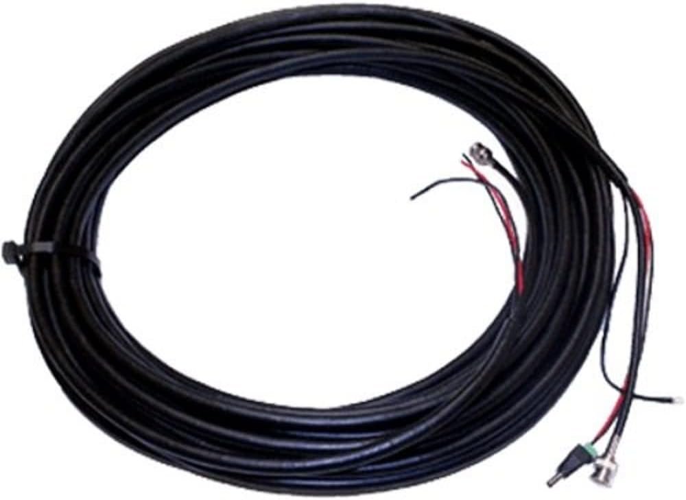 KJM COMB25 Combo Video and Power Cable – 25 Meter Camera Extension Cable for Surveillance and Marine Monitoring Systems